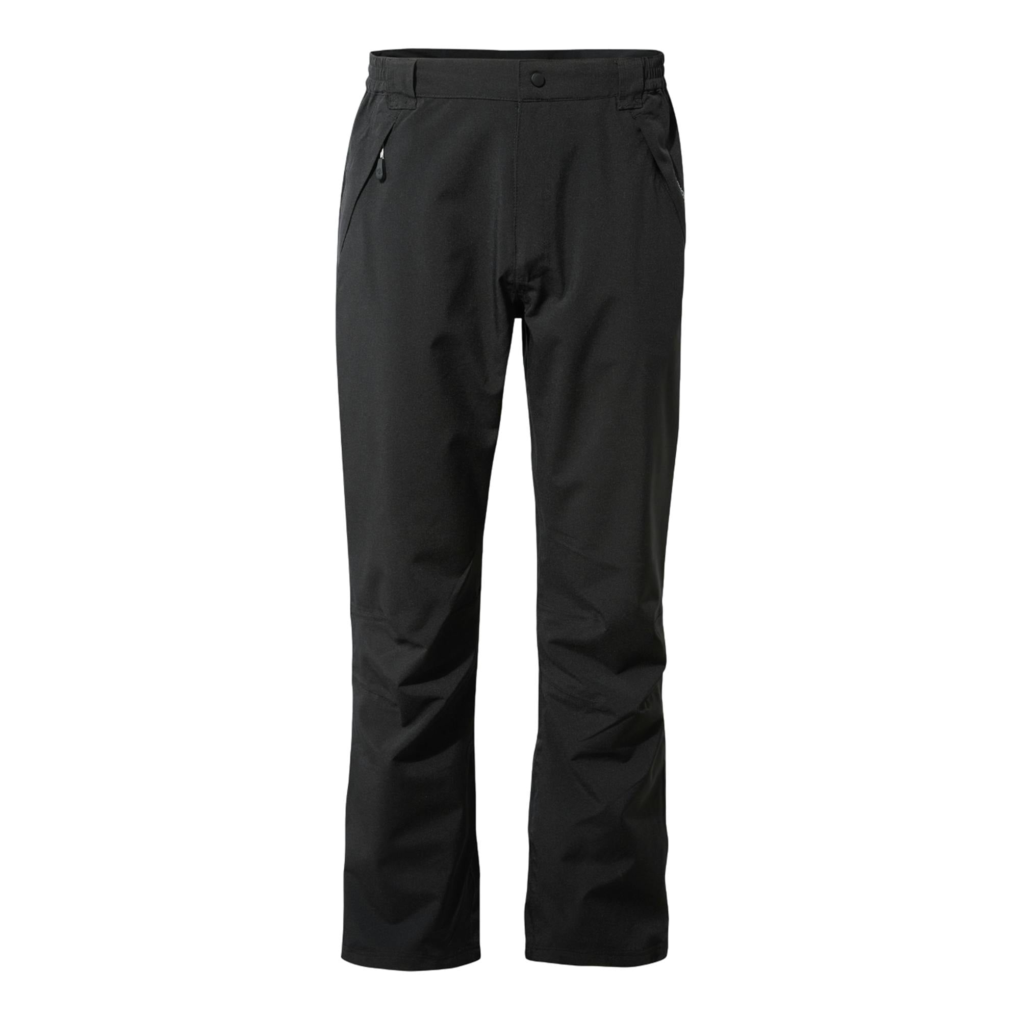 Craghoppers Men's Black Stefan Ii Waterproof Trousers - 40R - 100% Mixed