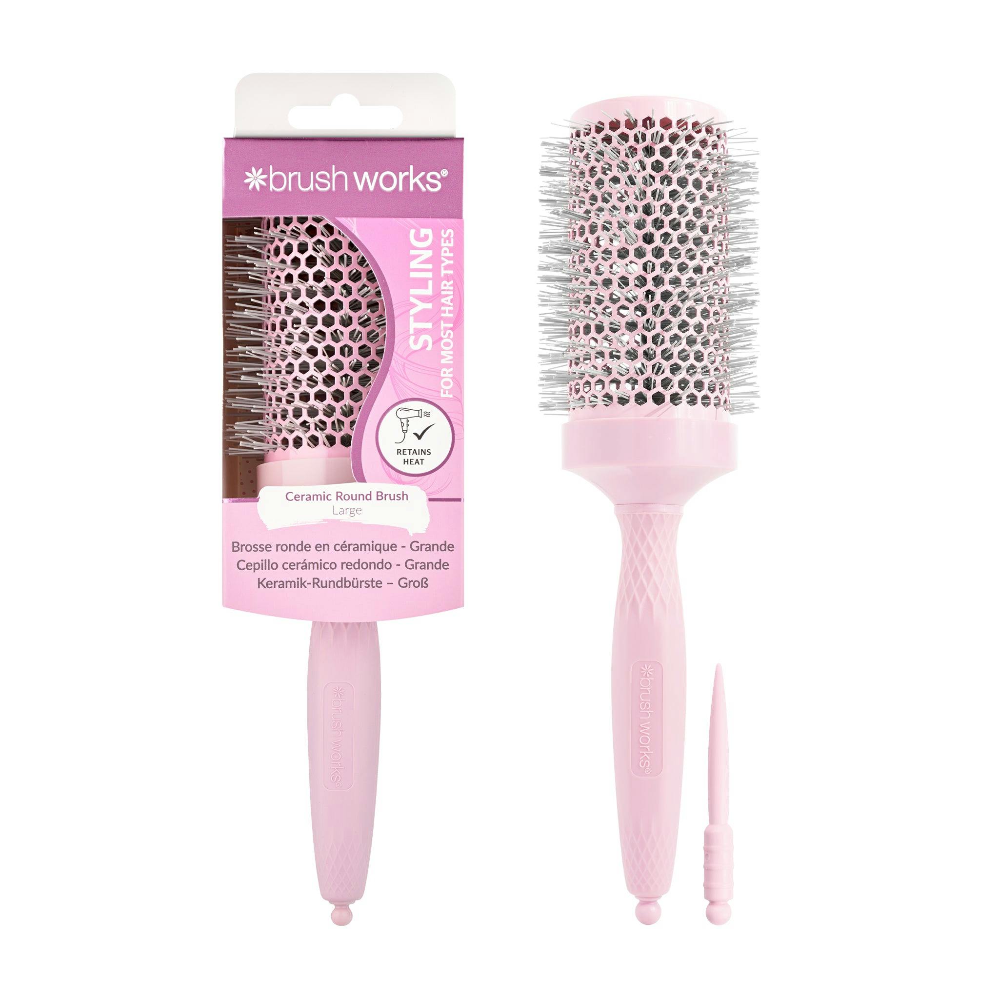 Debenhams Ceramic Round Brush - Large in Pink - Image 8