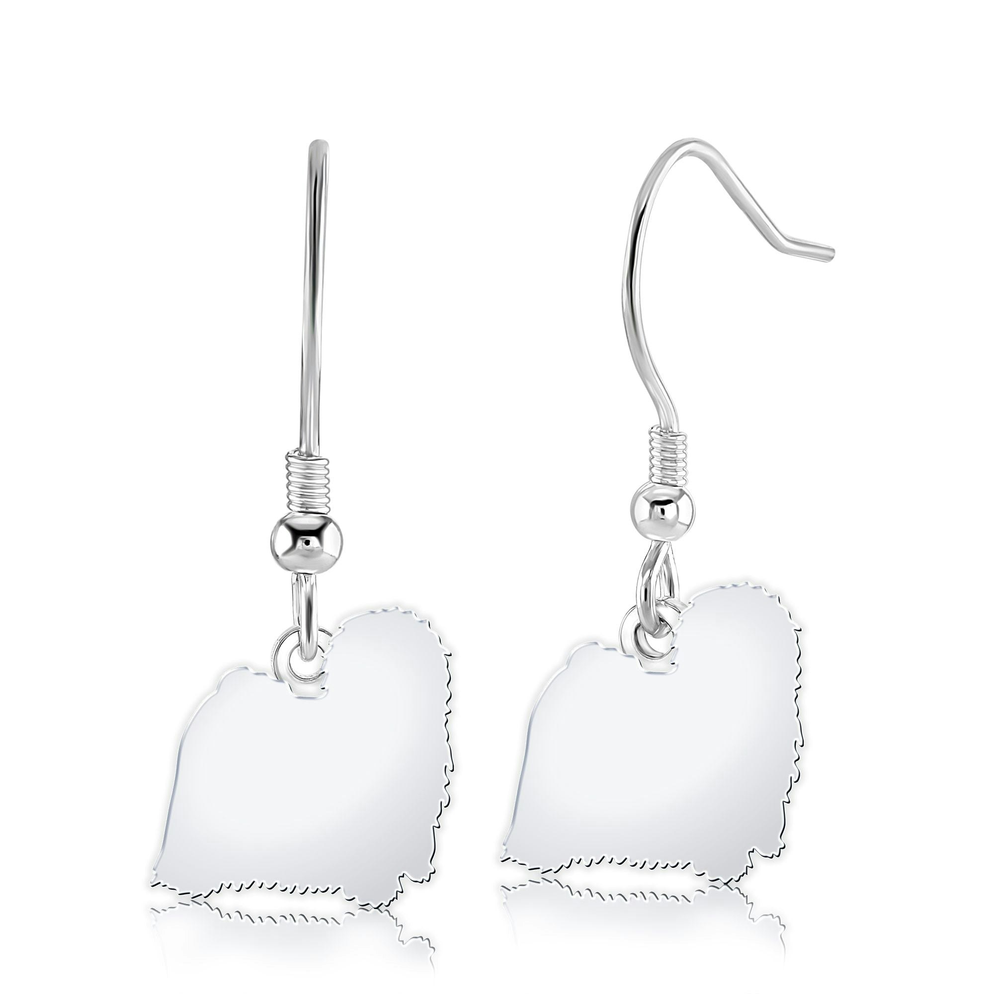 Mylee London Silver Hungarian Puli Silhouette Earrings - Yes - Hook