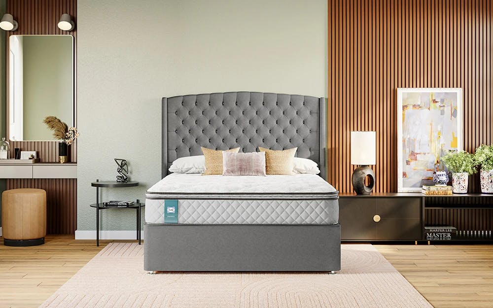 B&Q - Blakemere Geltex Enhance 1800 Pocket Pillow Top Mattress King Size - Image 3