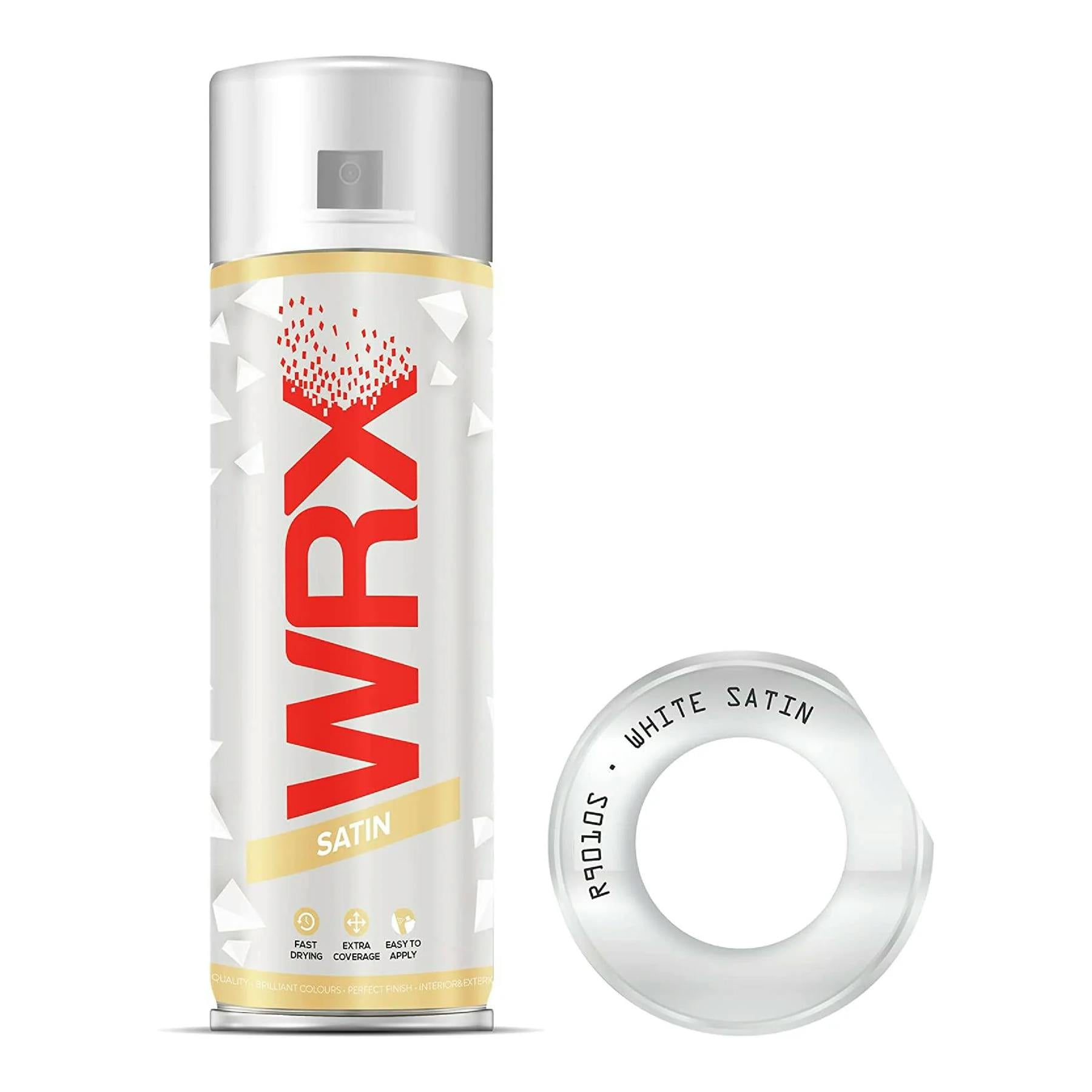 Akcali Brass Wrx Spray Paint 400 Ml - White Satin R9010s - Satin Finish (2) - Image 5