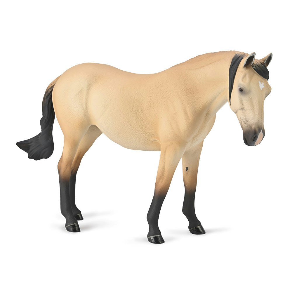 Collecta Lusitano Mare Buttermilk Buckskin (1:12 Scale) - Hand-Painted