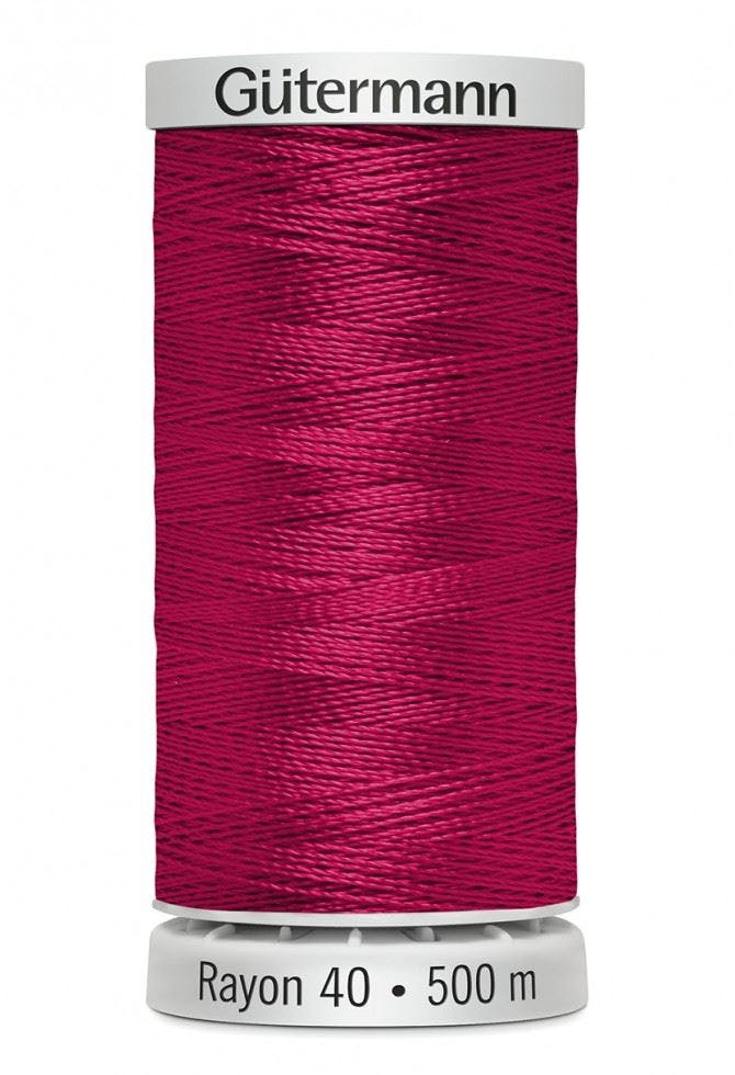 Gutermann No 40 Sulky Rayon Embroidery Thread 500M Rayon Thread Suitable For Embroidery - 1533 - 500 Metres