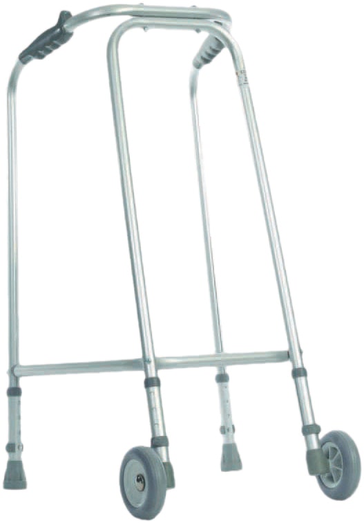 Aidapt Ultra Narrow Walking Frame Paediatric With Wheels