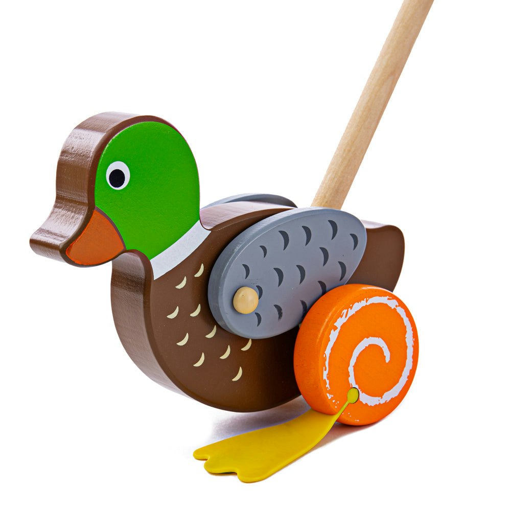 Bigjigs Toys Push Along (Duck)