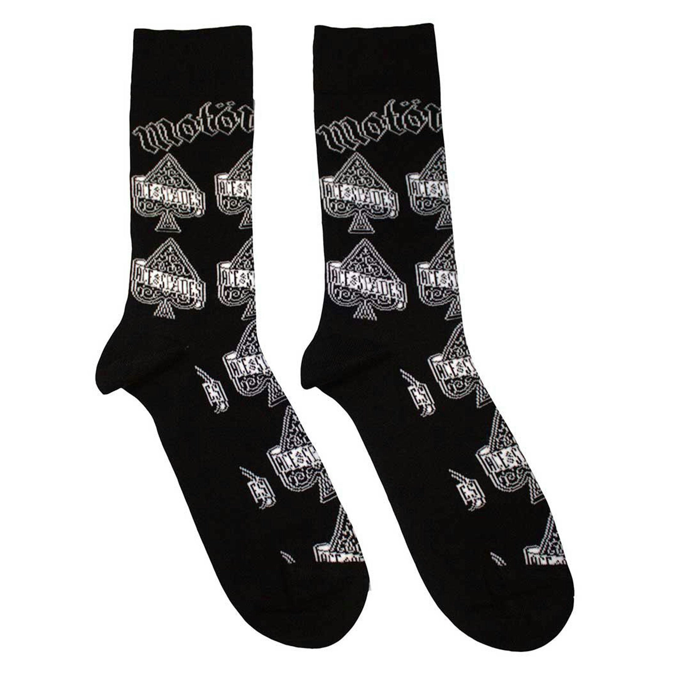 Paradiso Clothing Women's Motorhead Ace Of Spades Repeat Ankle Socks