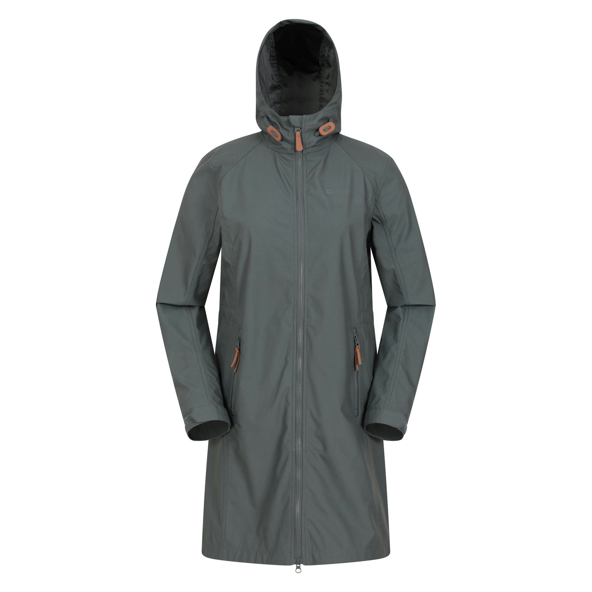Mountain Warehouse Women's Green Ioana Longline Soft Shell Jacket - Size 12 Uk