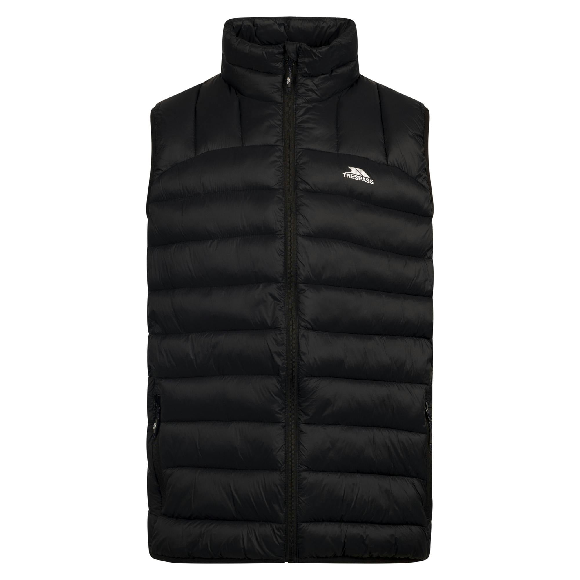 Trespass Men's Black Fergal Gilet - Xs - 100% Polyamide