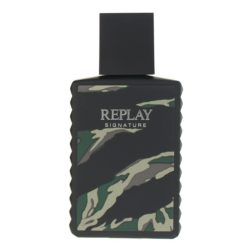 Replay Men's Pink Signature For Man For Him Eau De Toilette - 30Ml - 30Ml