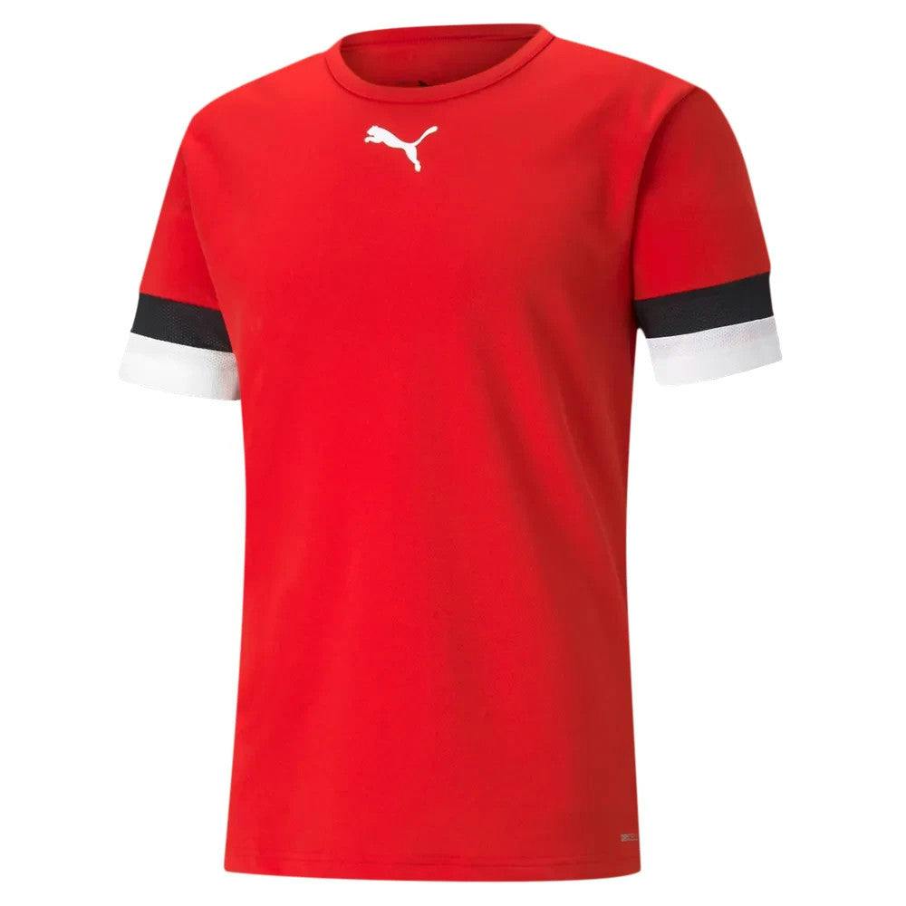 Puma Men's Red Teamrise T Shirt Drycell Football Jersey 704932 - Xxl