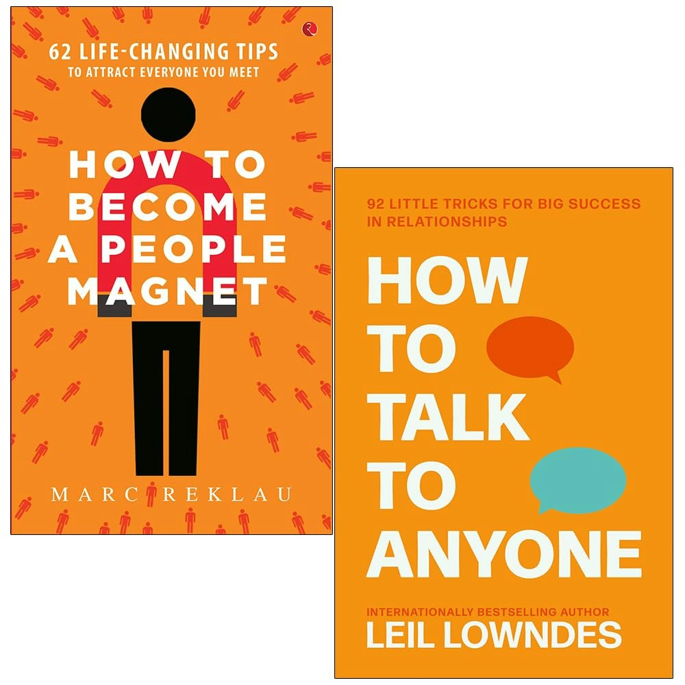 Various Publishers How To Become A People Magnet By Mark Reklau & How To Talk To Anyone By Leil Lowndes