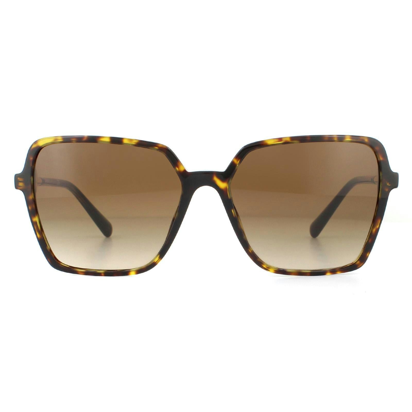 Versace Women's Brown Woman Ve4396 108/13 Sunglasses Acetate Turtle Squared Normal Shaded - Image 9