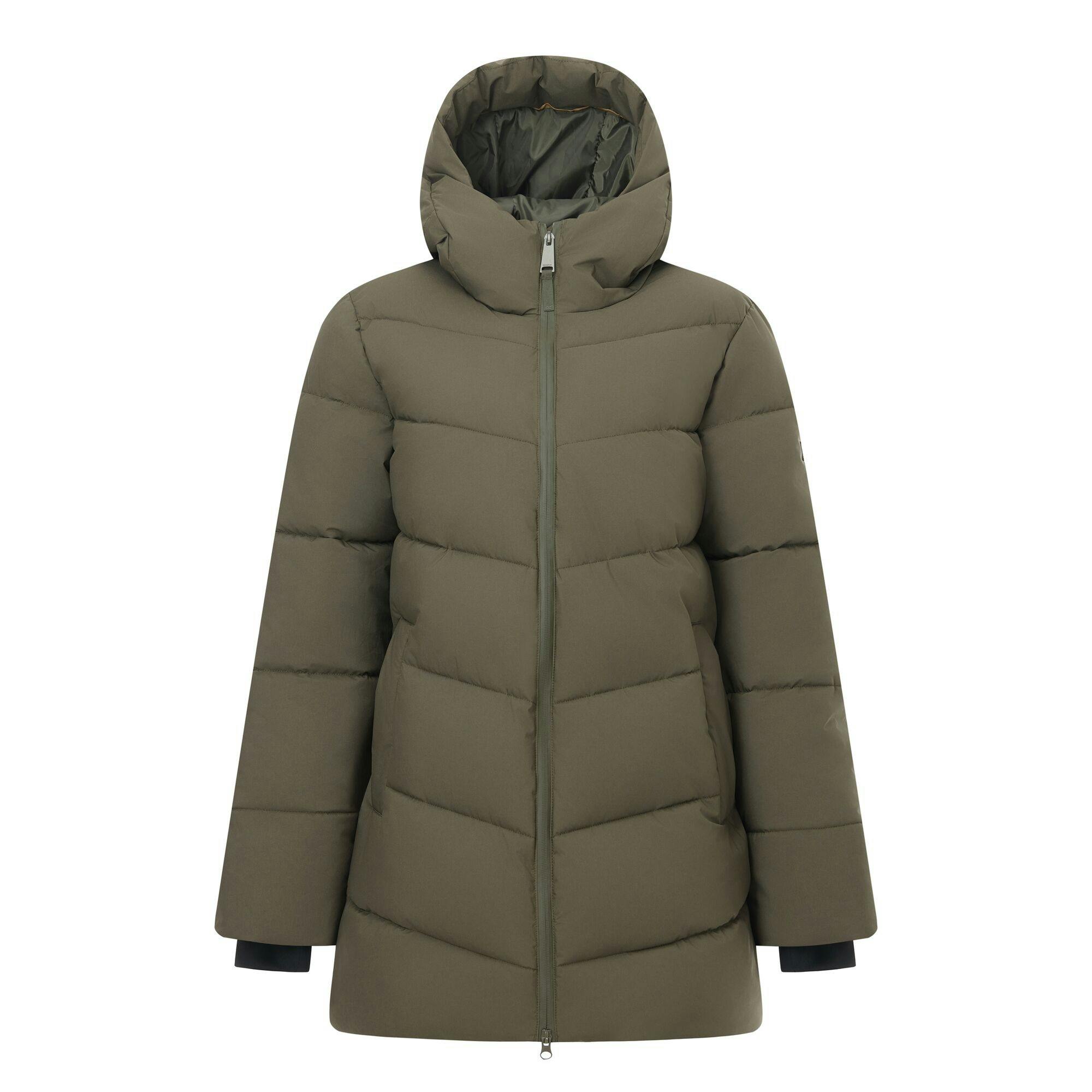Regatta Women's Dark / Faye Padded Jacket - Khaki - 18 Uk - Khaki - 100% Mixed