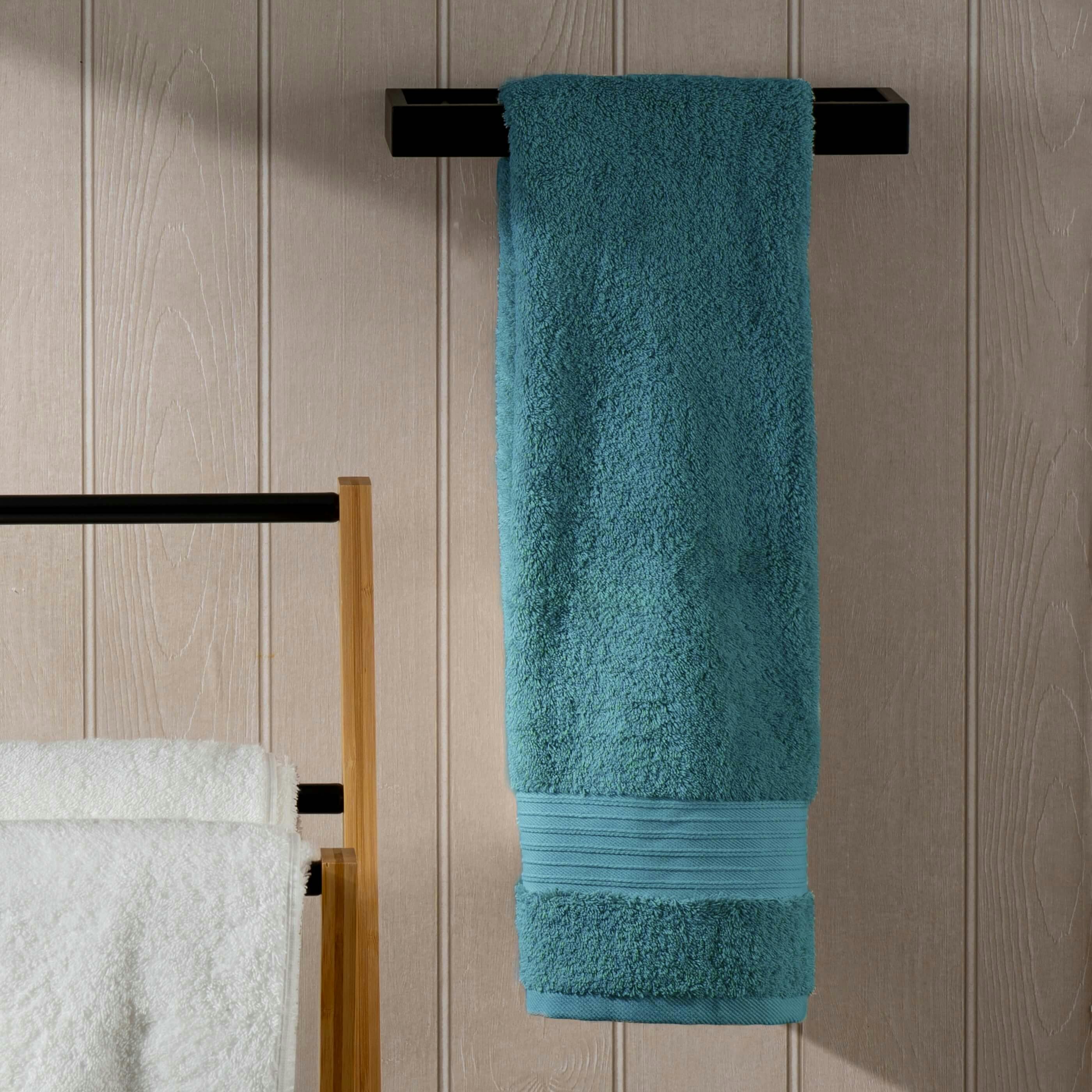 Rackhams Green Teal Egyptian Cotton Hand Towel - 2 Pack