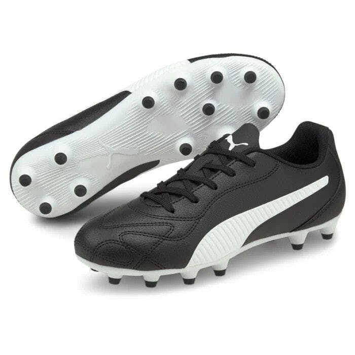 Puma Junior Monarch Ii Fg / Ag Football Boots 106562 01 - Uk 5.5 Eu 38.5