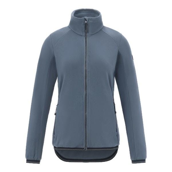 Regatta Women's Dark Bayhill Zipped Fleece Jacket - Storm - 10 Uk - Storm - 90% Polyester/10% Elastane