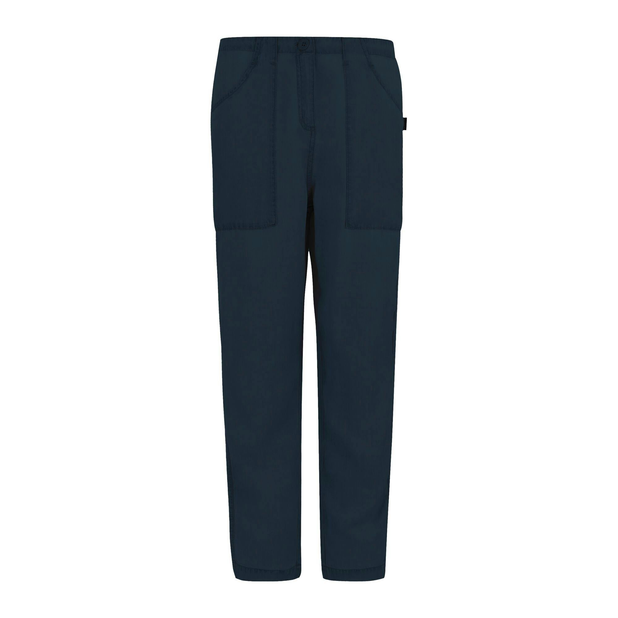 Regatta Women's Shorebella Capri Trousers - Navy - 14 Uk - Navy - 56% Viscose/40% Cotton/4% Elastane