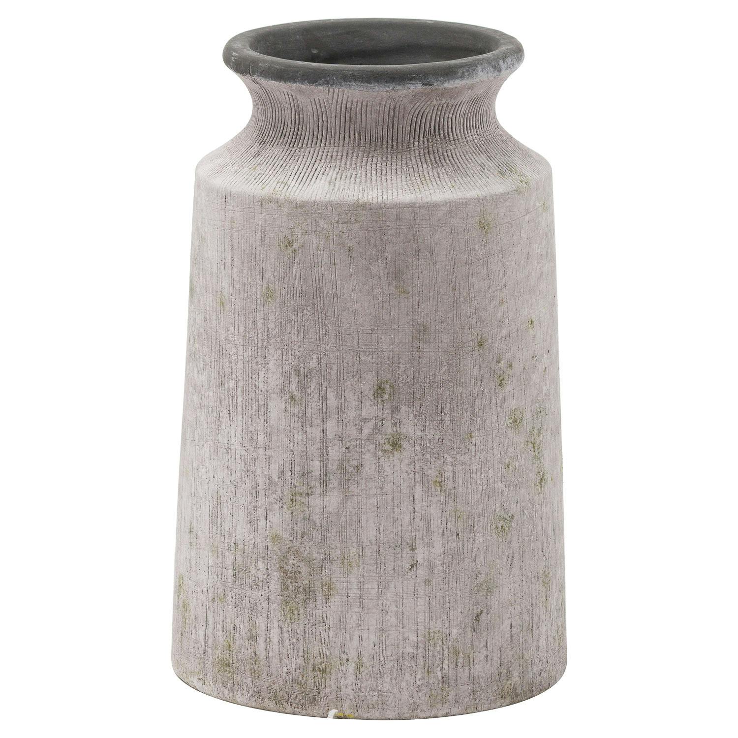 Rackhams Bloomville Stone Urn Vase - Stone - One Size - Stone - 100% Mixed