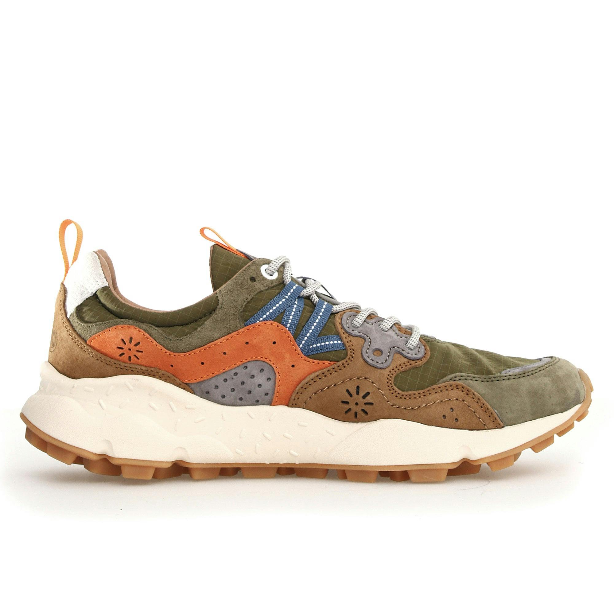 Flower Mountain Men's Brown Yamano 3 Trainers - Military/ - Eu 42