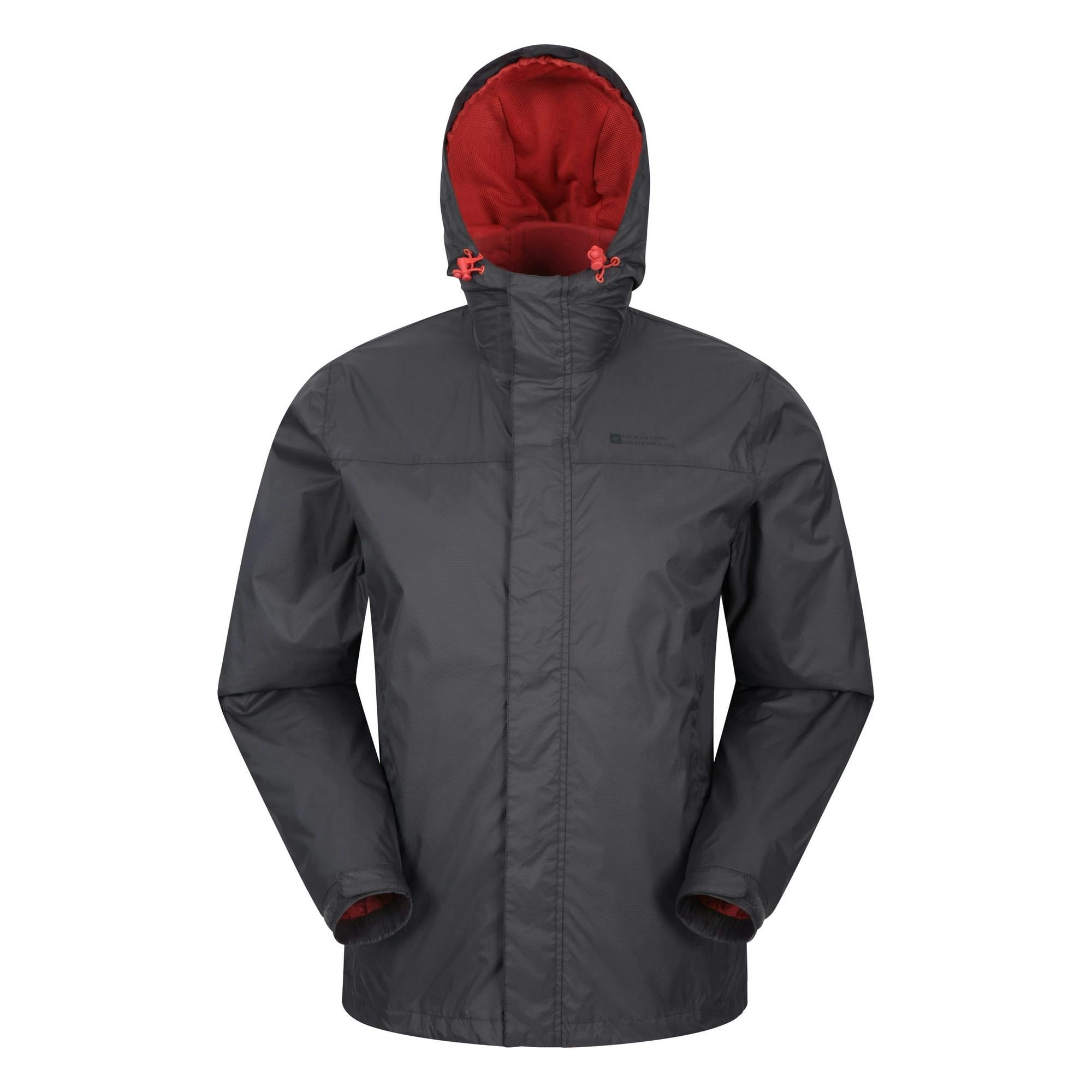 Mountain Warehouse Men's Grey Torrent Waterproof Jacket - 3XL - 100% Polyamide