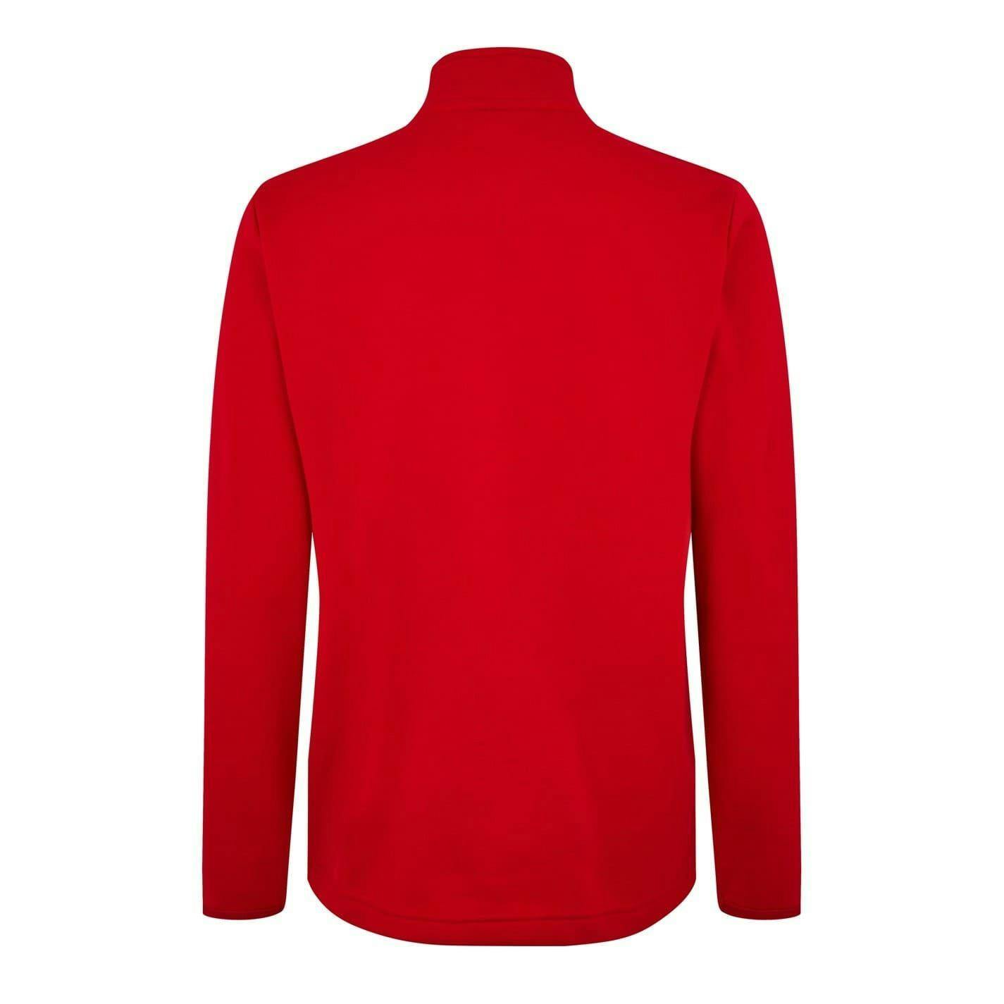 Umbro Men's Club Essential Quarter Zip Regular Sweatshirt - Vermillion - L - Vermillion - 100% Polyester
