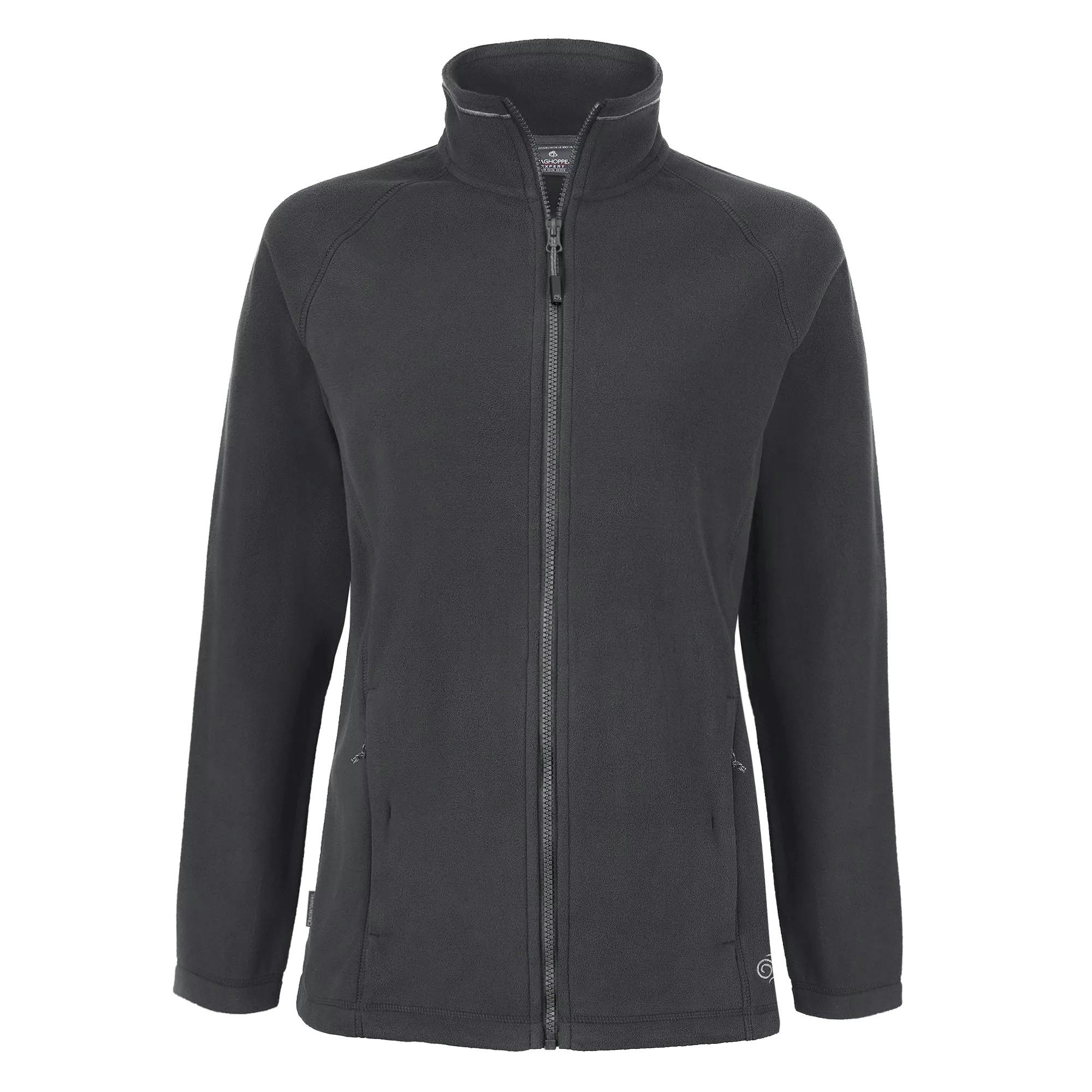 Craghoppers Women's Grey Expert Miska 200 Fleece Jacket - Carbon - 8 Uk - Carbon - 100% Polyester