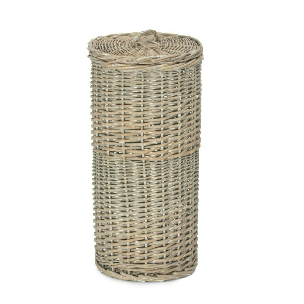 Red Hamper Red/Grey Hamper Wash Round 3 Toilet Roll Holder
