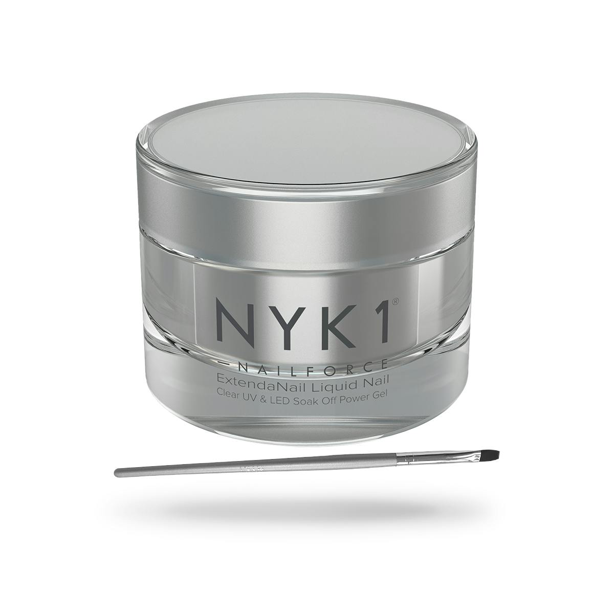 Nyk1 Nailforce Poly Builder Gel Nail Repair - Translucent