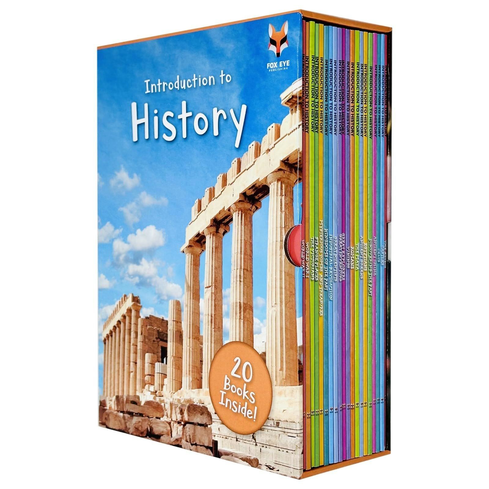 Various Publishers Children's Introduction To History For Beginners (Series1 & 2) 20 Books Collection Box Set- Fun Educational History For Kids & Engaging Learning