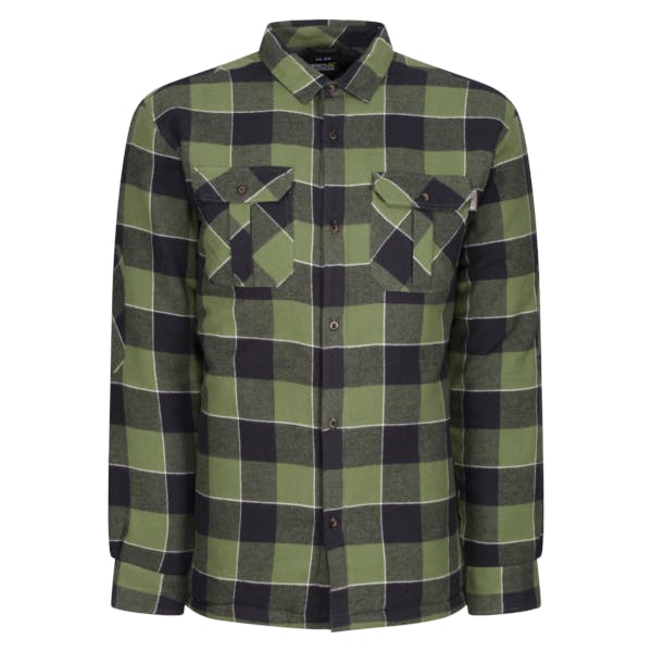 Regatta Men's Green Shelford Padded Shirt - Trs216 - Check - L