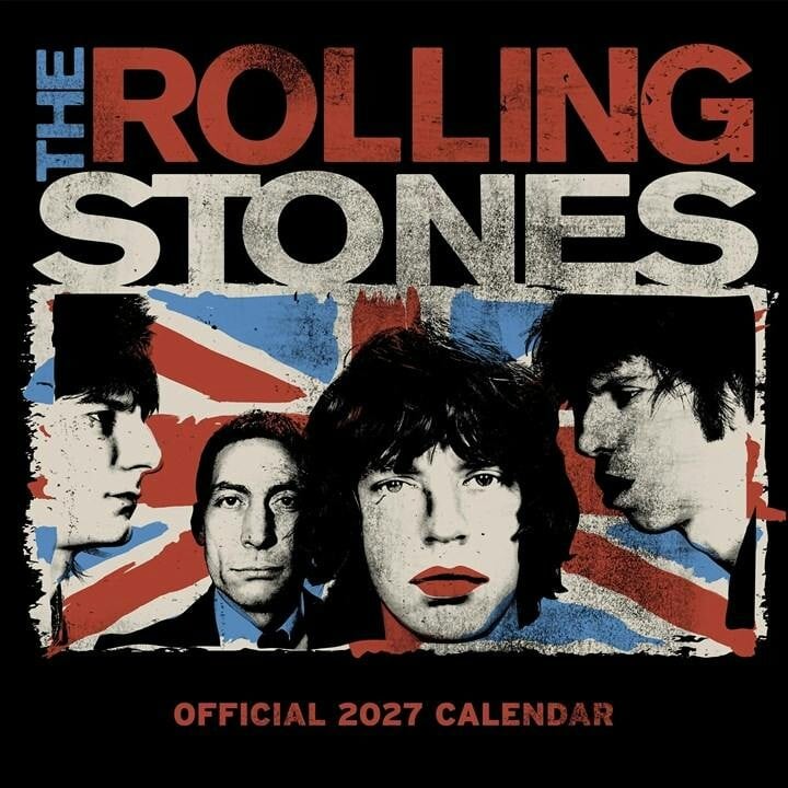 The Rolling Stones Calendar 2027, Wall Calendars, Month To View, Gift - Image 3