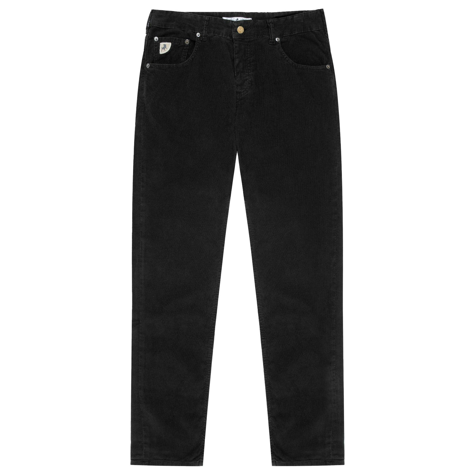 Lois Jeans Black Lois Sierra Needle Cord Trousers - 32/30