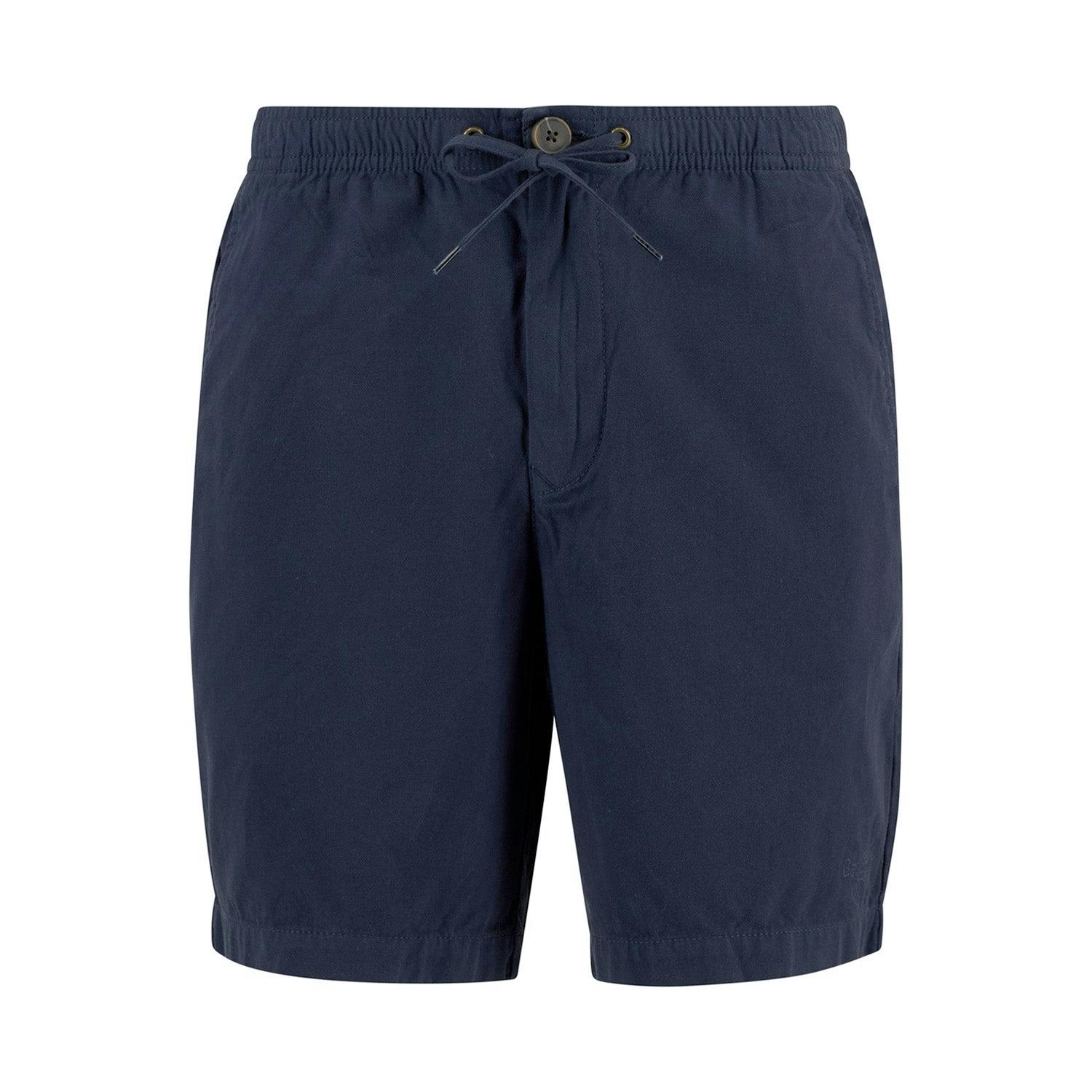 Barbour Washed Oxford Relaxed Short - Navy - X-Large