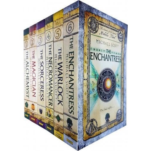 Various Publishers Dark The Secrets Of The Immortal Nicholas Flamel 6 Books Collection Set By Michael Scott