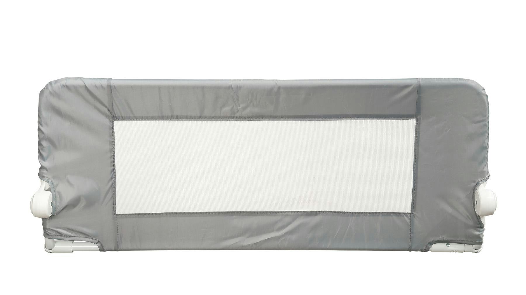 Safetots Grey Narrow Bed Rail, 90Cm Wide X 40Cm Tall, Toddler Bed Guard For Safety