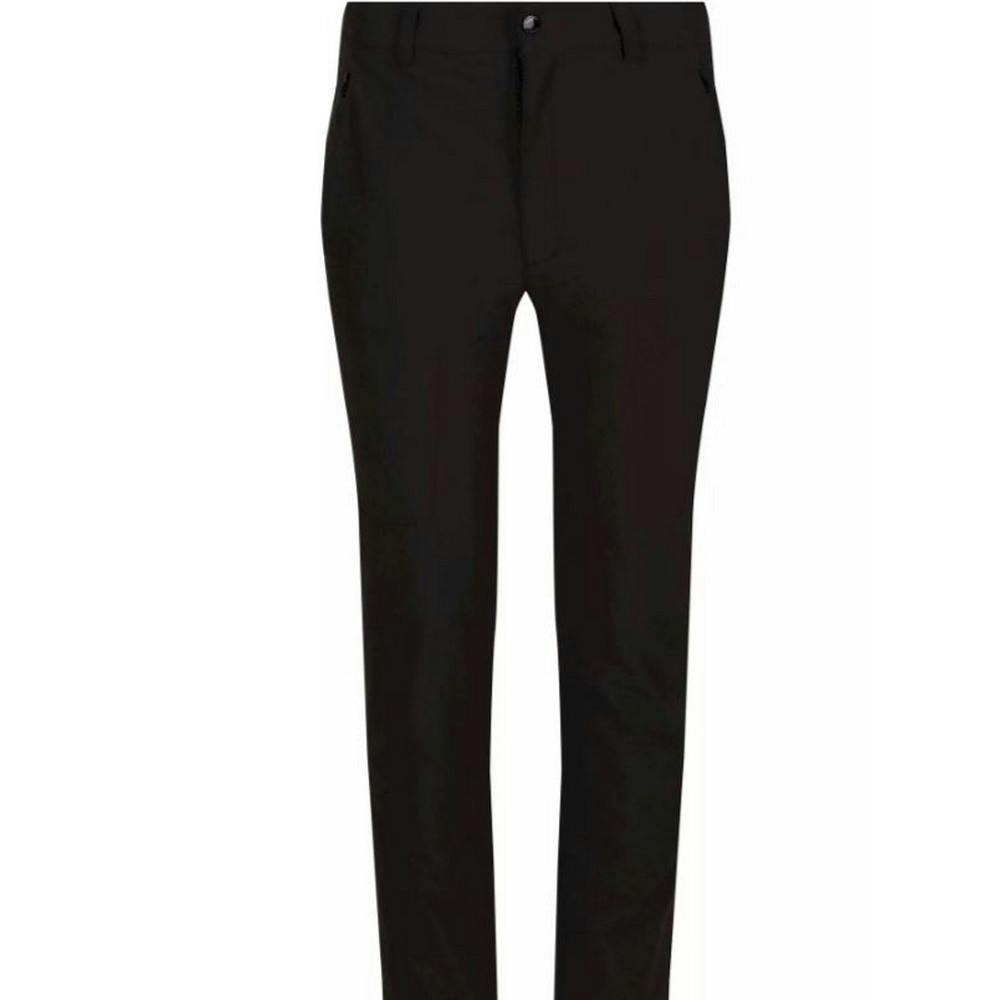Regatta Black Childrens/Kids Highton Trousers - 3-4 Years - 94% Polyamide/6% Elastane