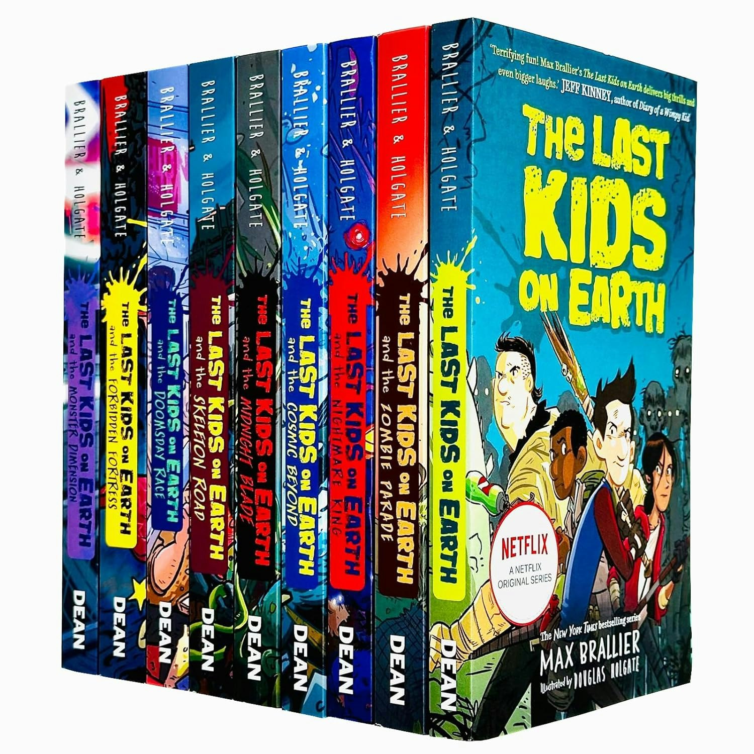 Egmont The Last Kids On Earth 9 Book Set By Max Brallier Netflix Original