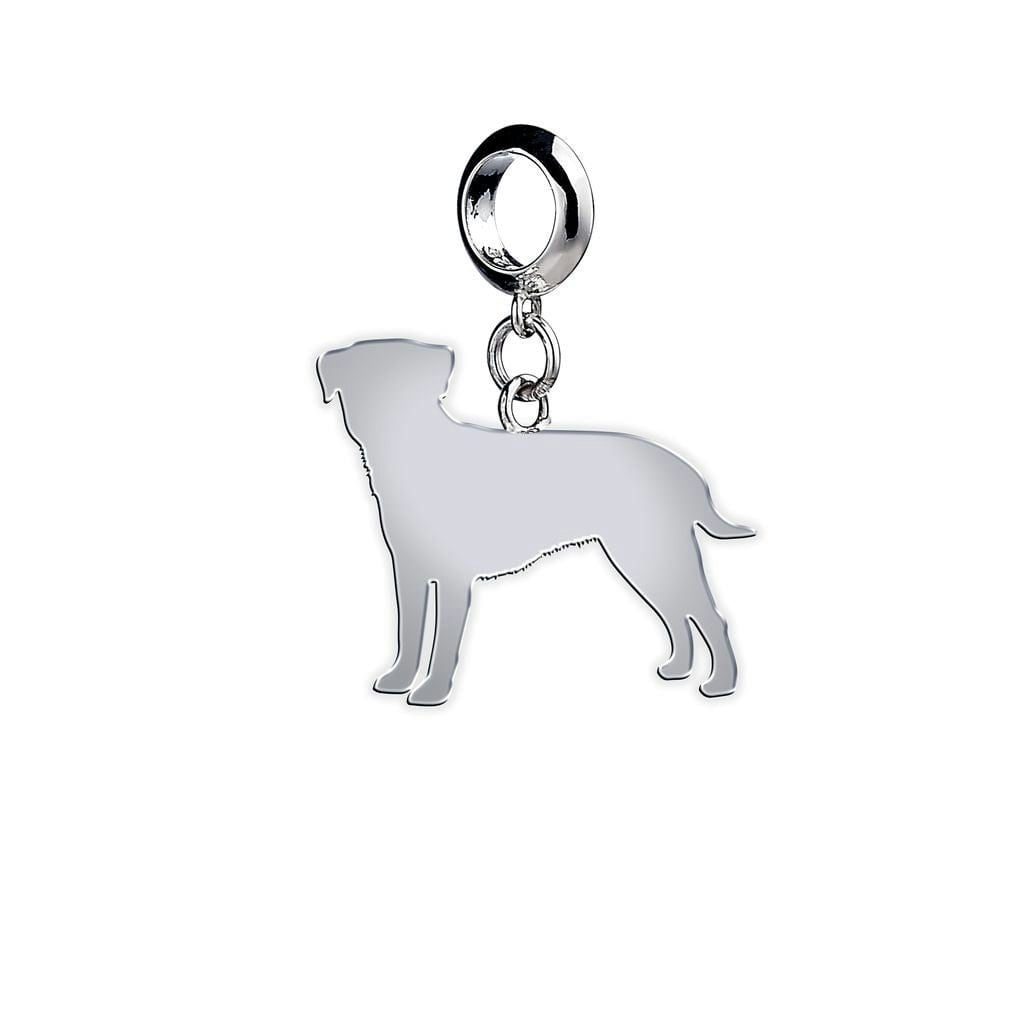 Mylee London Silver Border Terrier Silhouette Charm - No - Slider Charm