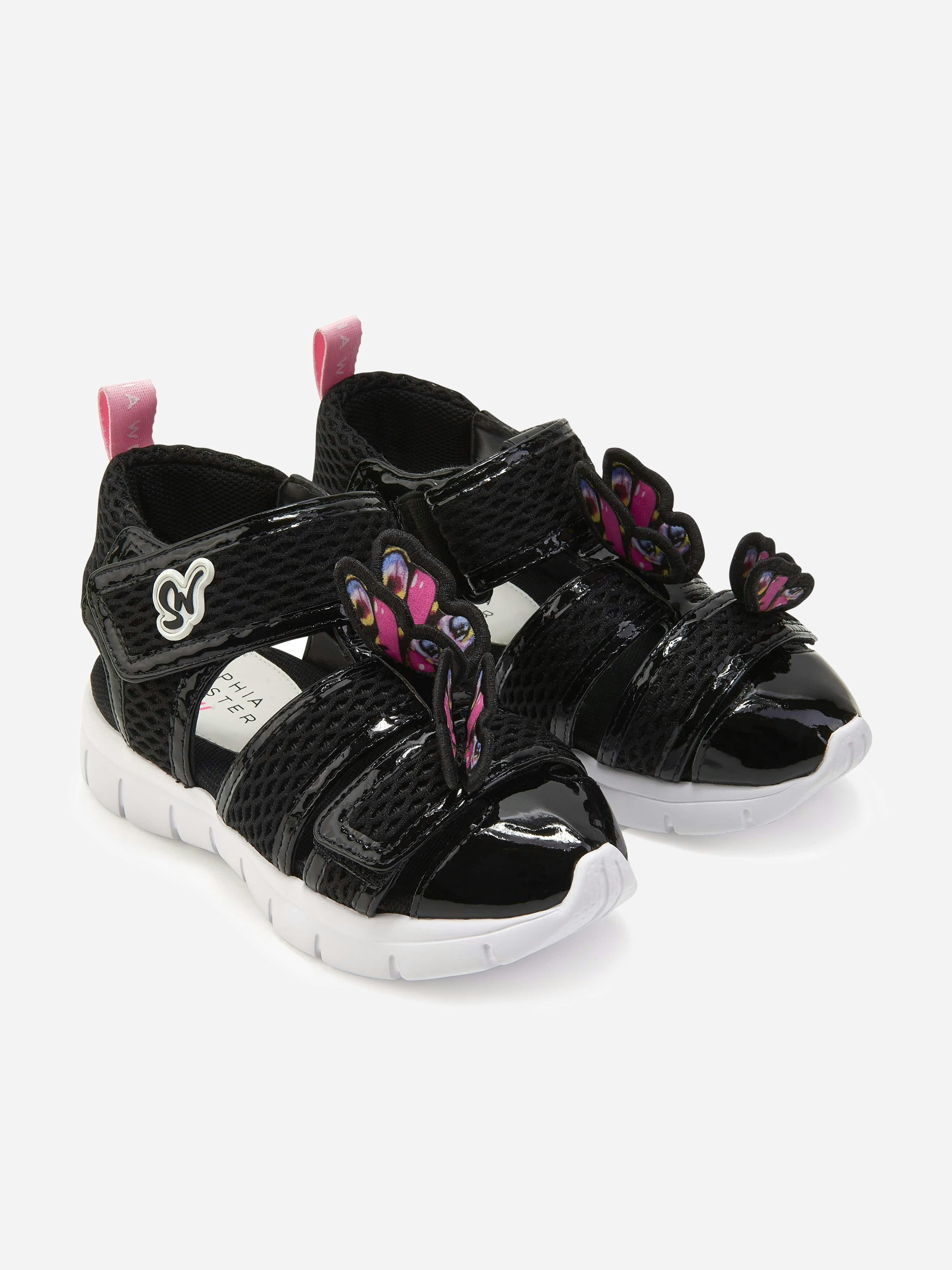 Sophia Webster Girls Black Sandals - Eu 34 Uk 2