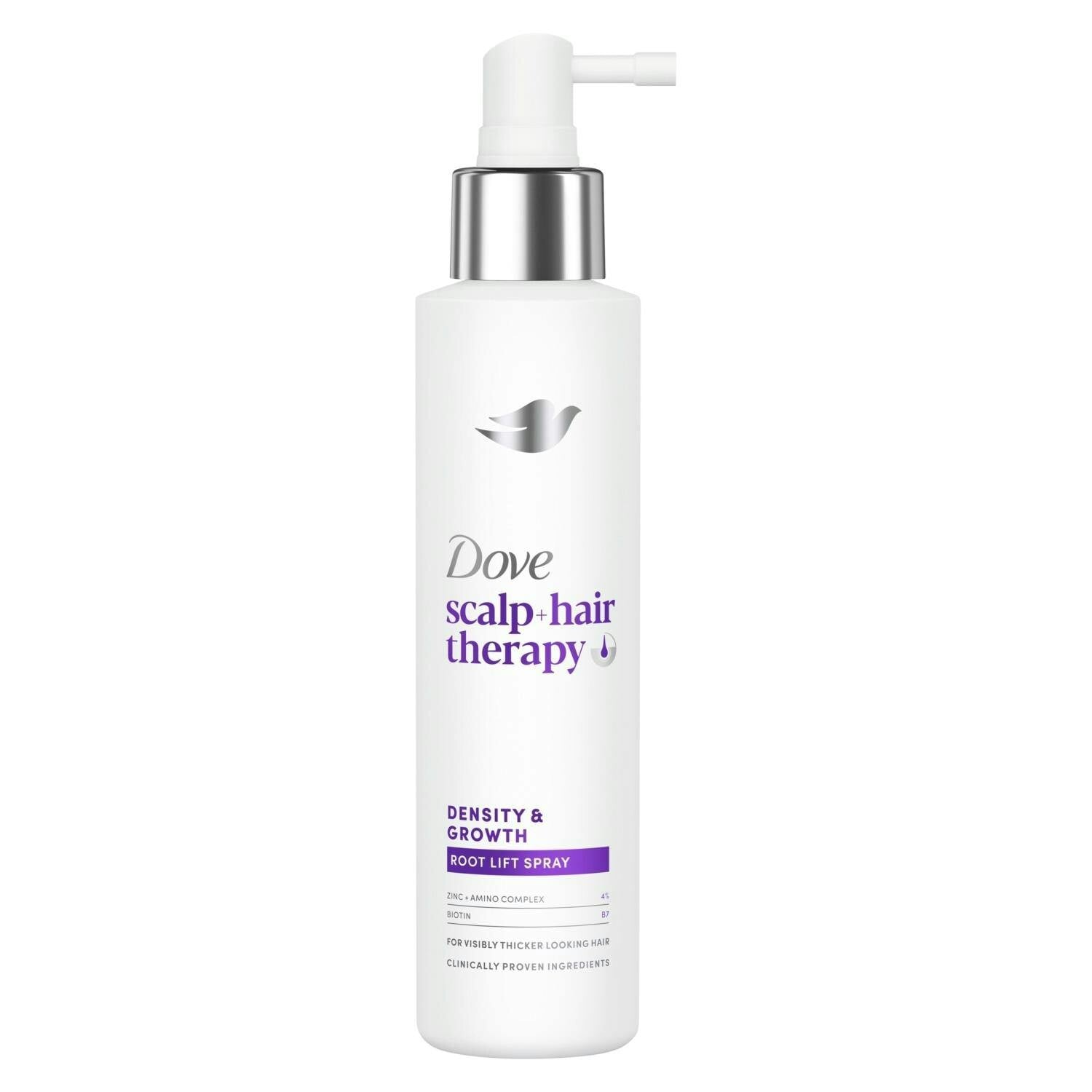 Dove Scalp+ Hair Therapy Hair Spray - Density & Growth Root Lift Spray, 12X100ml - Image 4