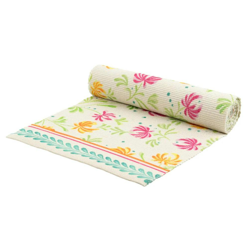 Furn Honeysuckle Table Runner - Multicoloured - 180Cm X 35Cm - Multicoloured - 100% Polyester