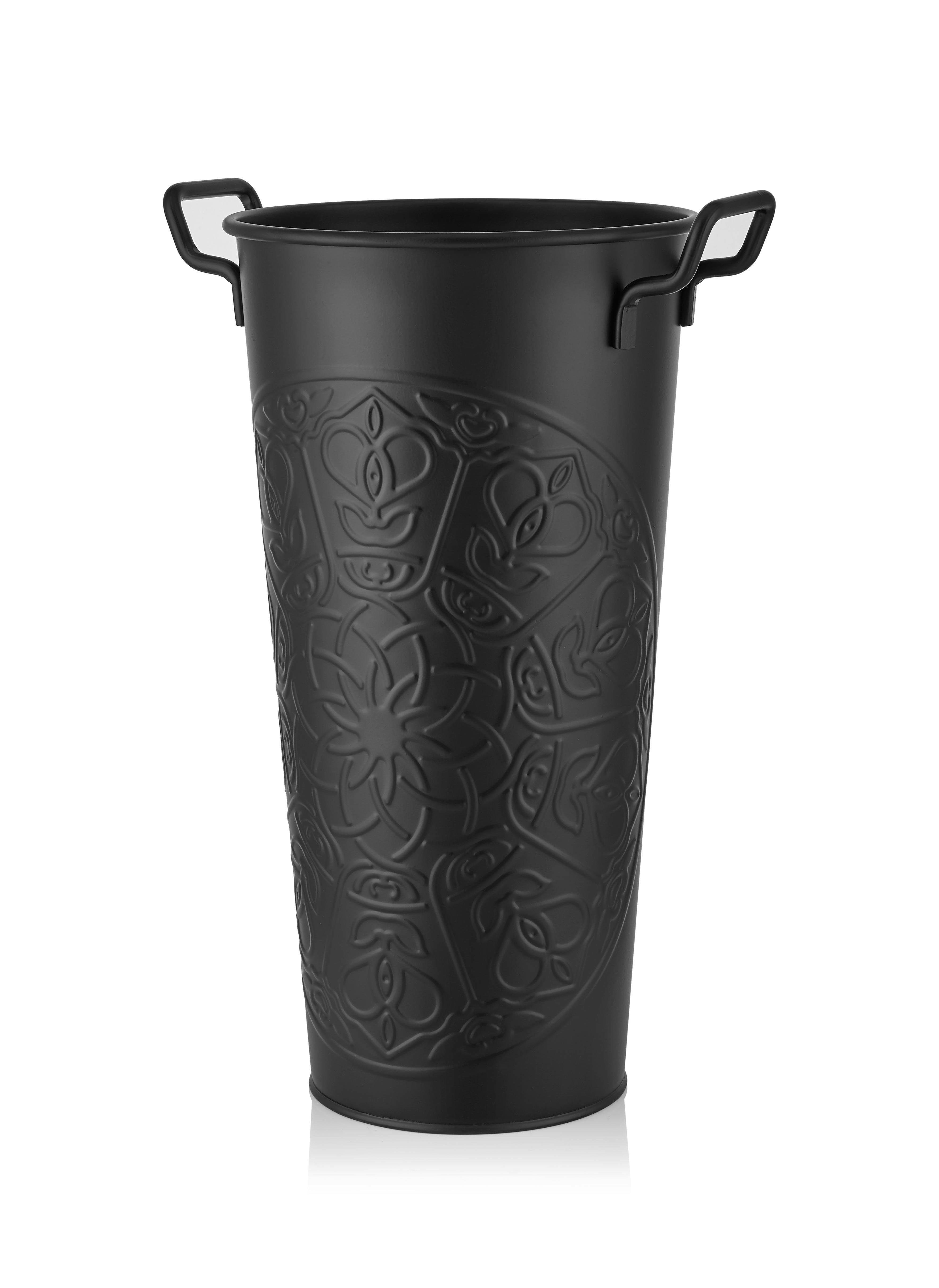Rozi Black Vase - 50 Cm (H) X 35 Cm (W) X 25 Cm (D)