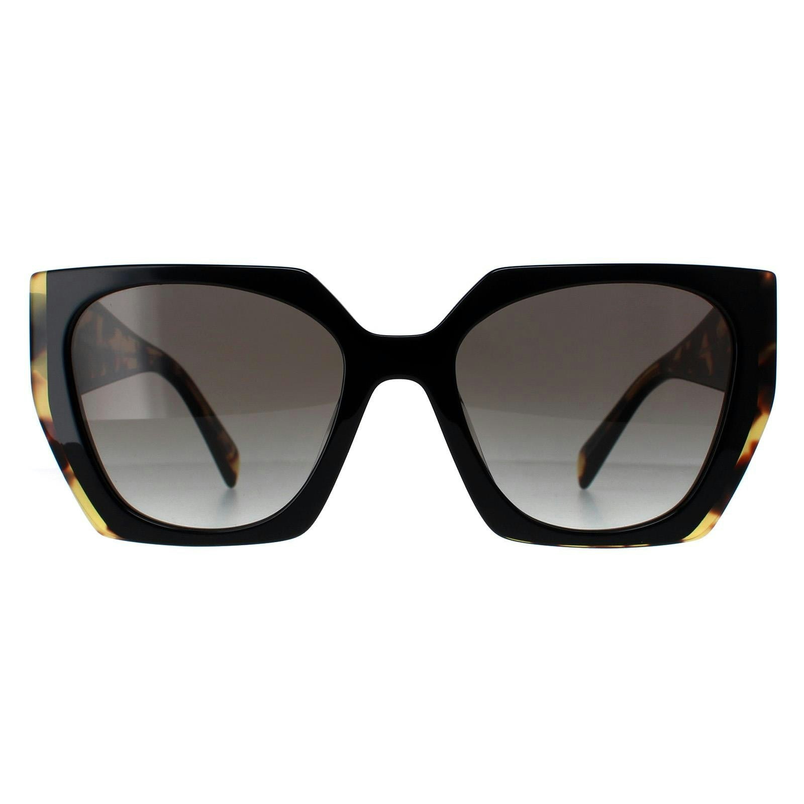 Prada Women's Black Pr15ws And Tortoise Sunglasses Medium