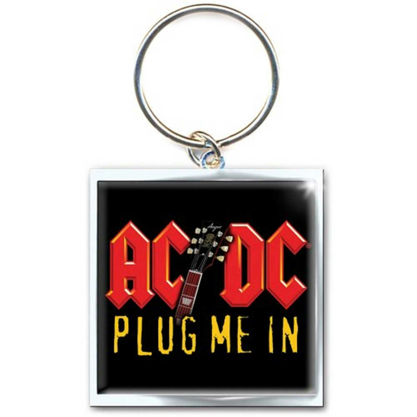 Paradiso Clothing Ac/Dc Keyring Plug Me In Keychain