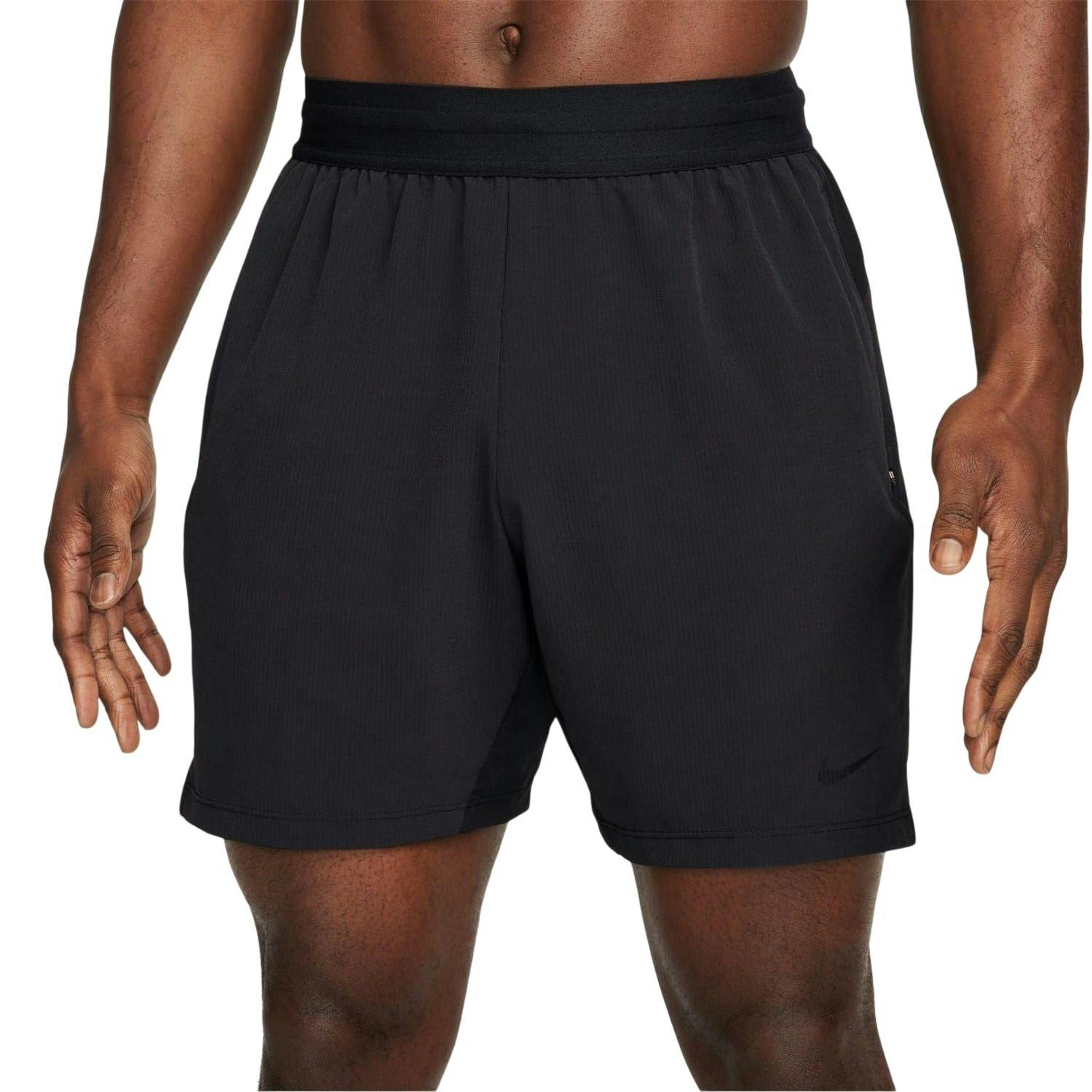 Nike Men's Black Pro Rep Flexible Dri-Fit Shorts - Xxl - 88% Polyester/12% Elastane