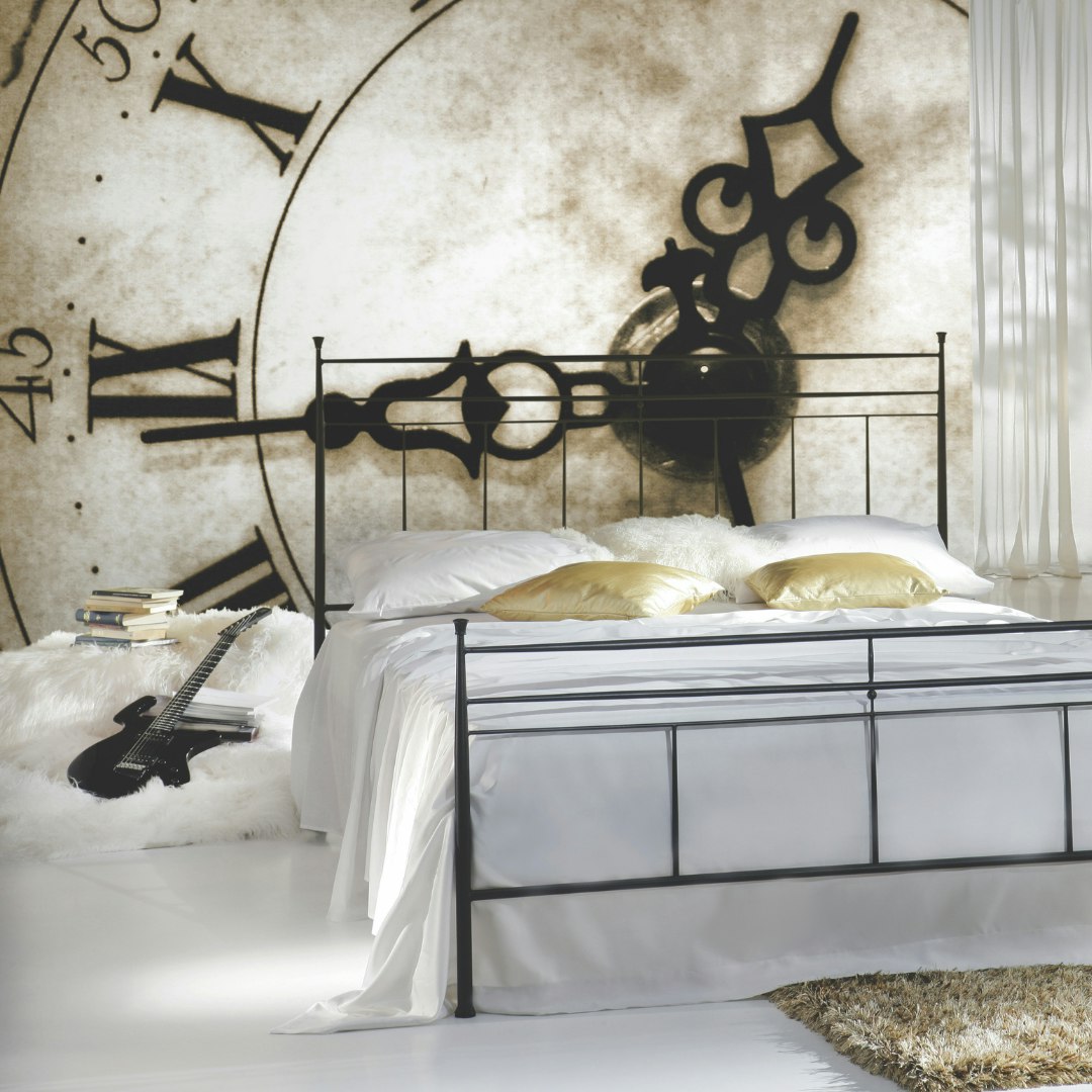 Origin Murals Timepiece Wall Mural - Large - W350cm X H280cm