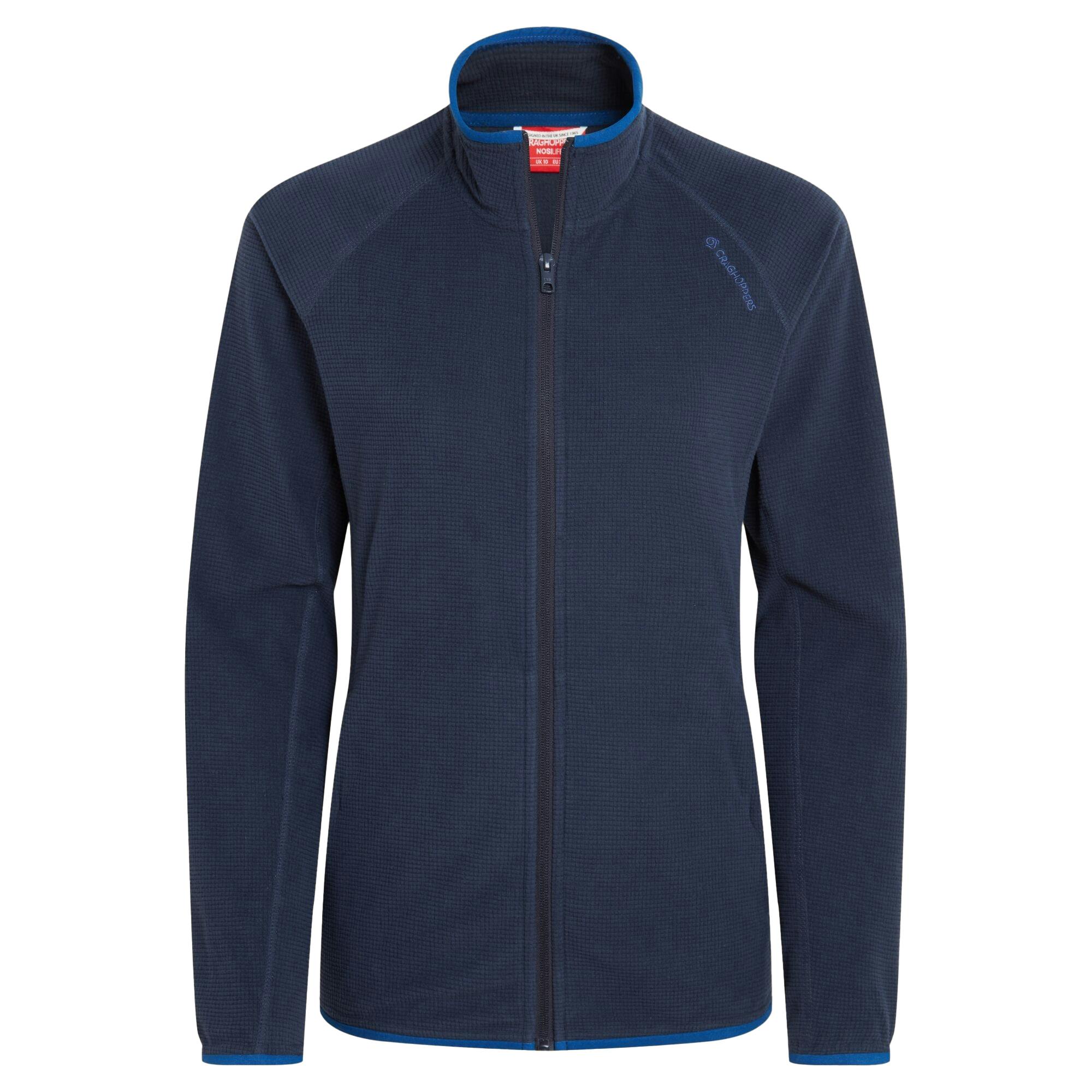 Craghoppers Women's Blue Belfairs Nosilife Full Zip Golf Fleece - Navy - 14 Uk - Navy - 100% Recycled Polyester
