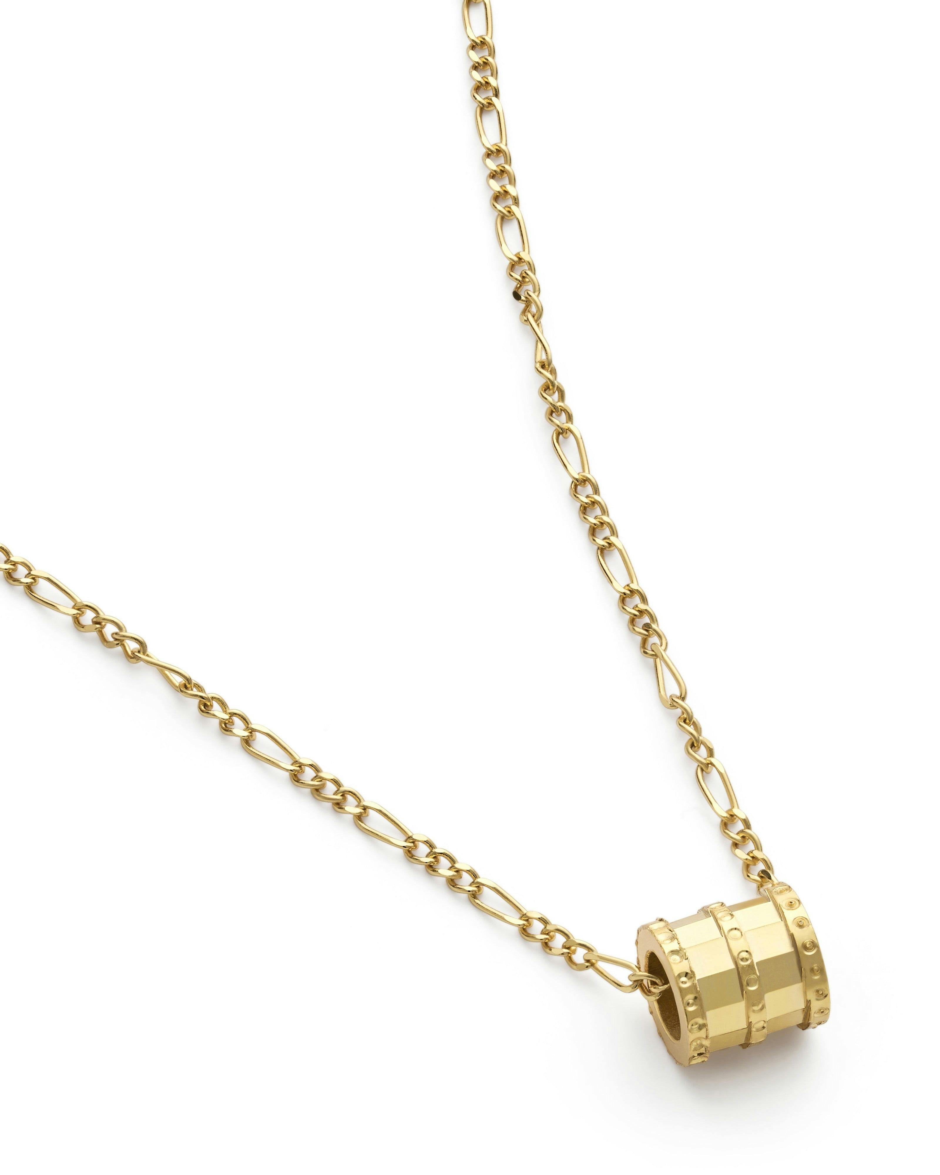 Elk & Bloom Gold Thin 18K Link Chain Necklace - No Thank You - Standard Length