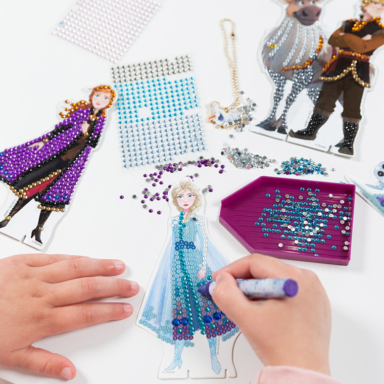 Totum Disney Frozen Diamond Painting Studio Suitcase