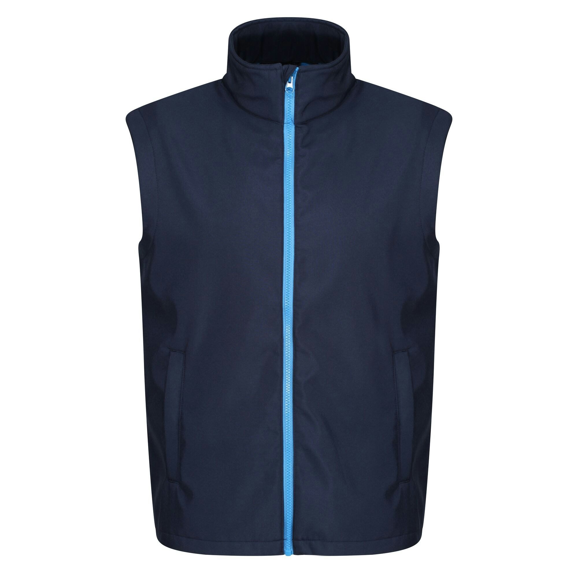Regatta Men's Blue Professional Ablaze Soft Shell Bodywarmer - Navy/French - Navy/French 3XL